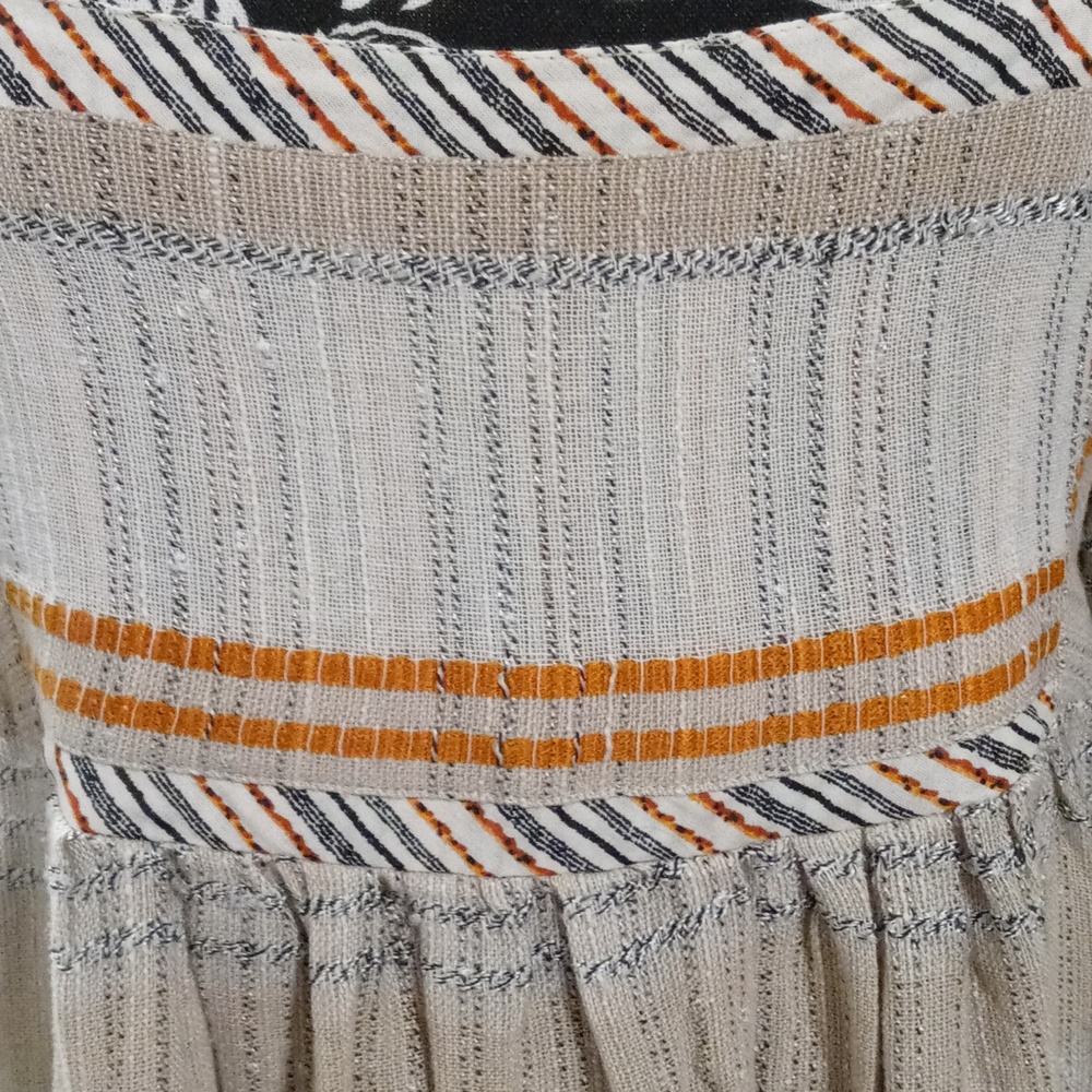 🆕️ 🧡Free People🧡 - Cozy Striped Mini Dress - Picture 9 of 16